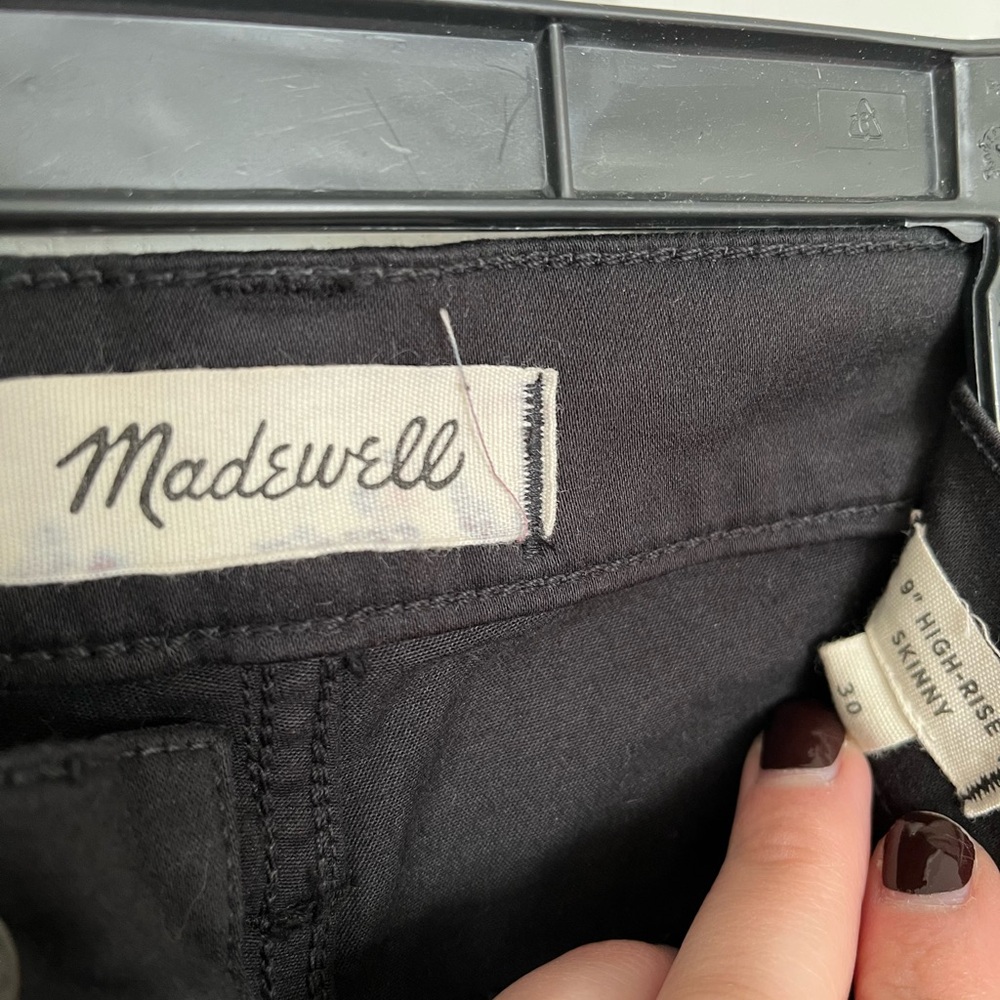Madewell Black Jeans - Picture 2 of 3